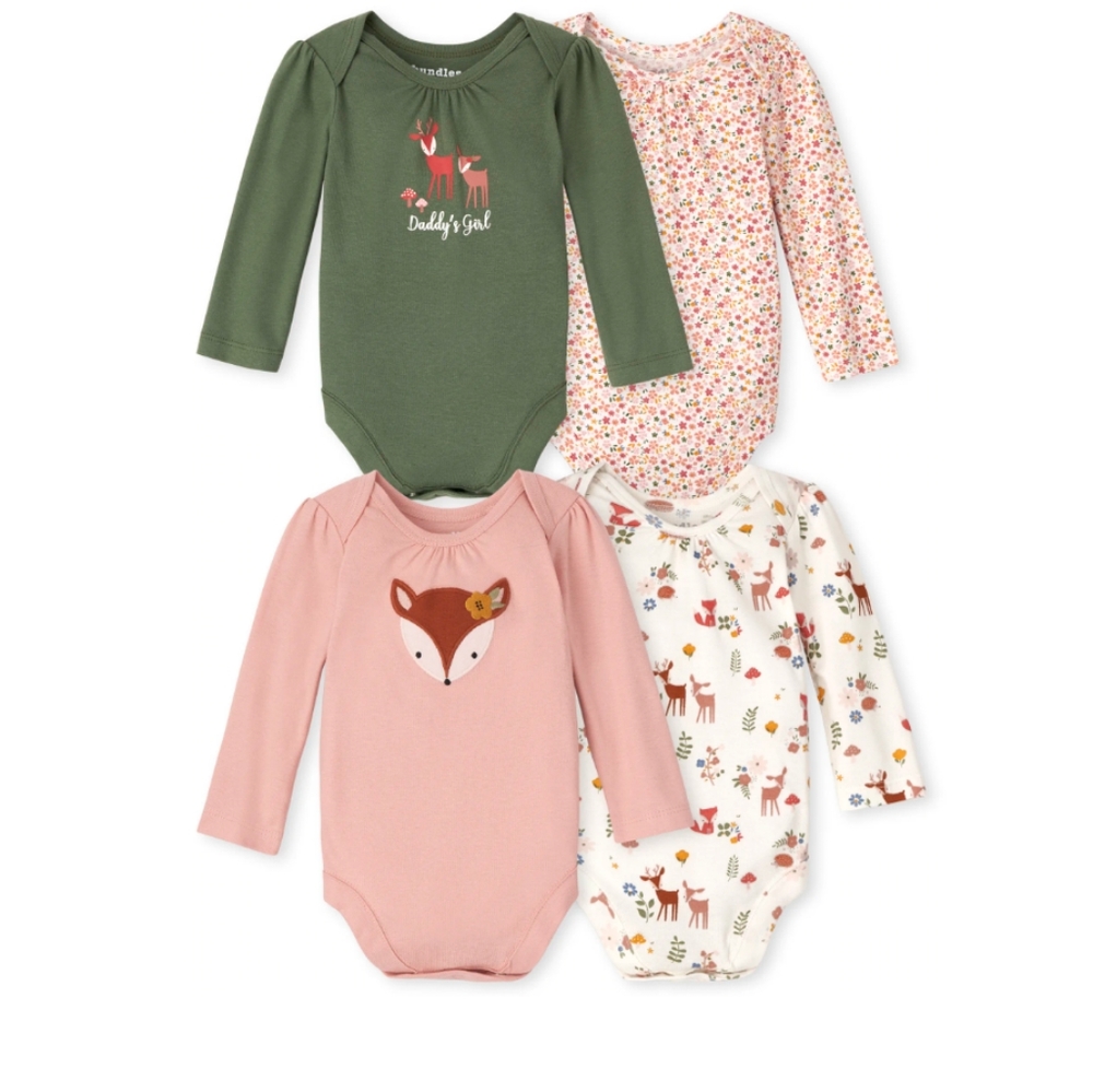 BUNDLES BABY PLACE Onesies (4)